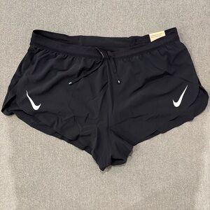 Nike AeroSwift Dri-Fit ADV 2" Lined Running Shorts Men's XL Black‎ FN3349-010